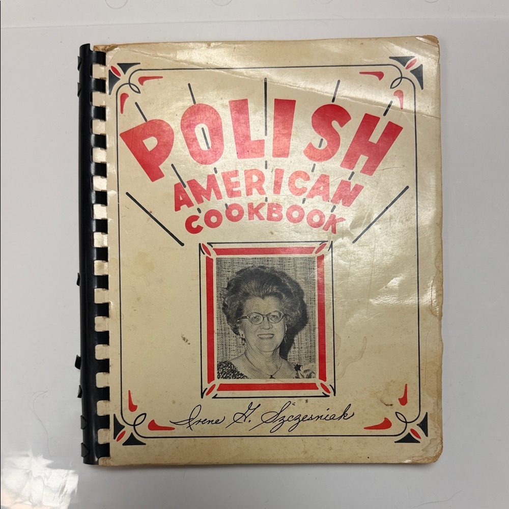 1979 Polish American Vintage Cookbook